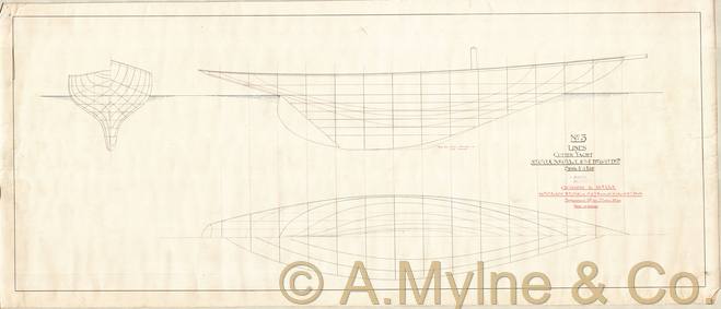 Design 85 — Lines Plan