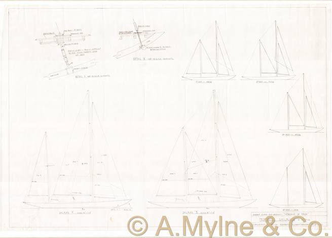 Design 85 — Sail Plan