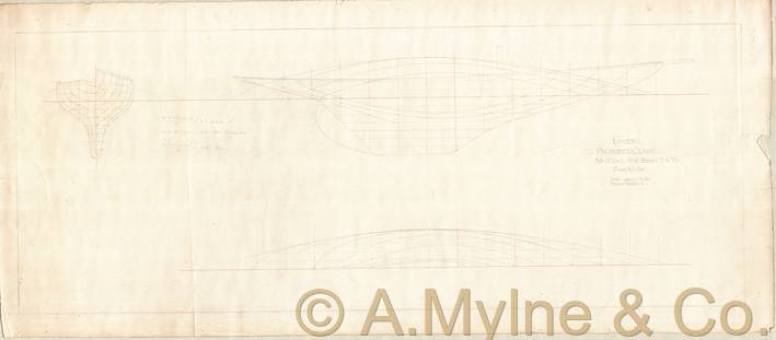 Design 85 — Lines Plan