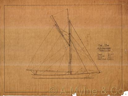 Design 85 — Sail Plan