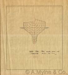 Design 85 — Lines Plan