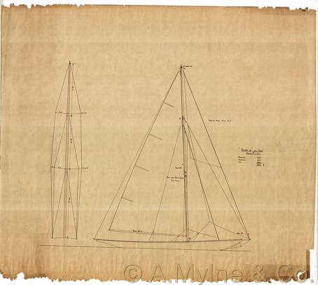 Design 85 — Sail Plan