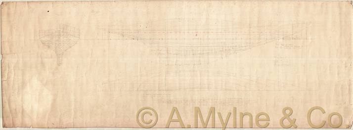 Design 85 — Lines Plan
