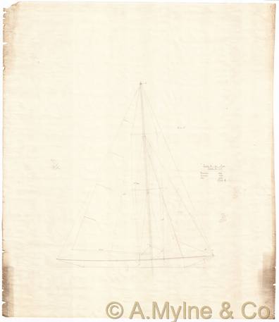 Design 85 — Sail Plan