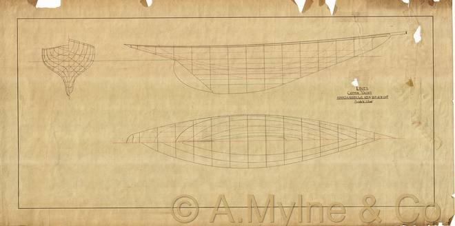 Design 85 — Lines Plan