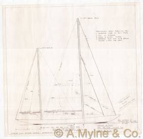 Design 85 — Sail Plan