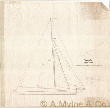 Design 85 — Sail Plan