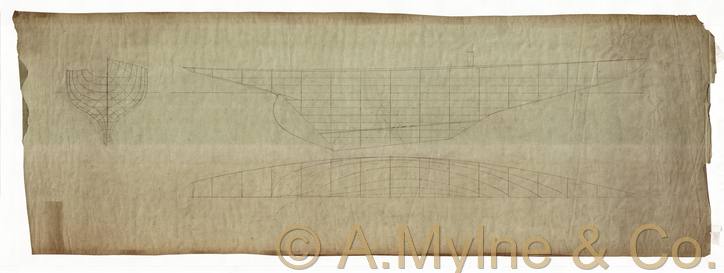Design 900 — Lines Plan