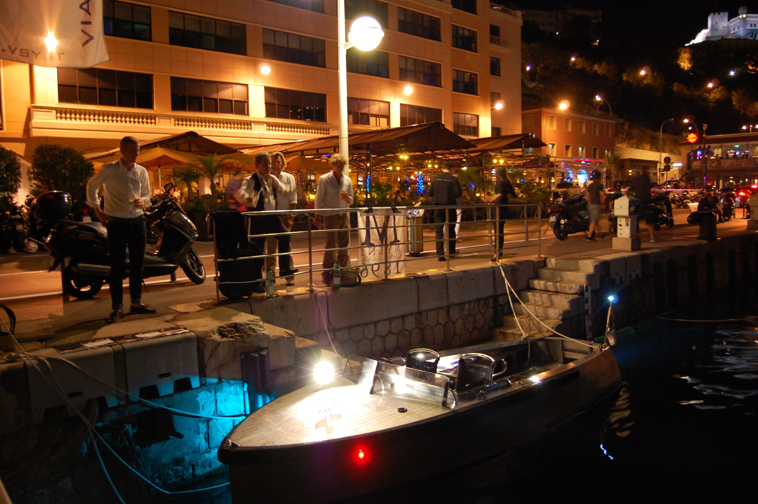 Operating in Monaco Harbour as a transfer boat for Fraser Yachts during the yacht show in 2012