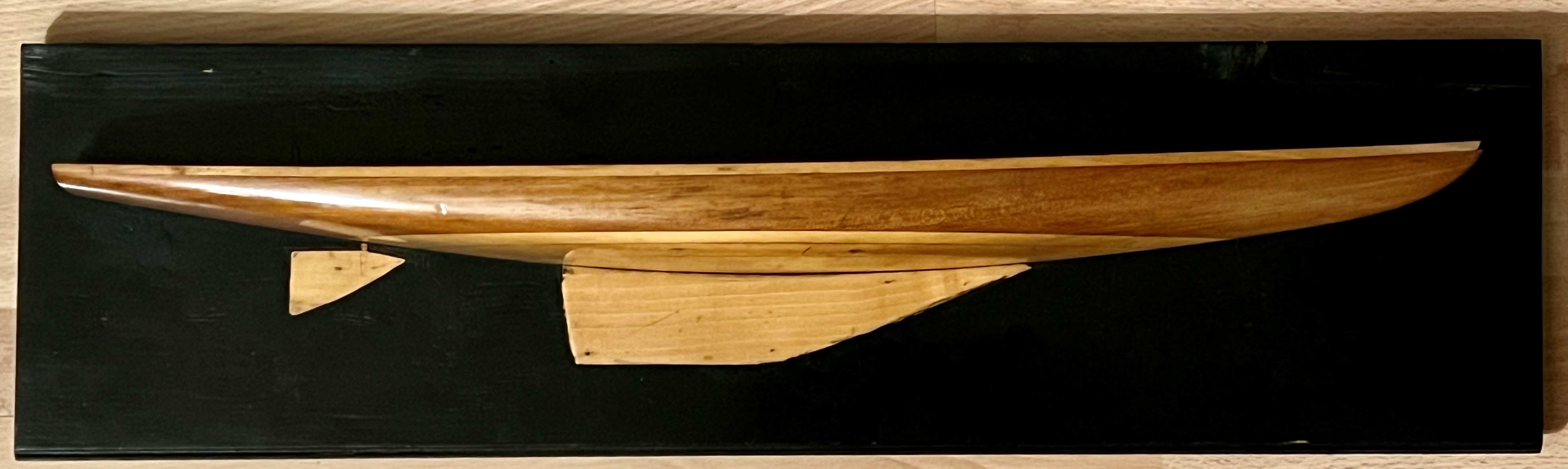 Original half hull model 